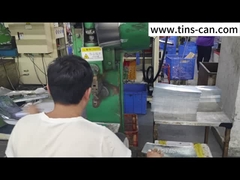 Ovales galvanisés zinguent le pot de planteur de vase en métal pour la décoration de jardin de fleurs